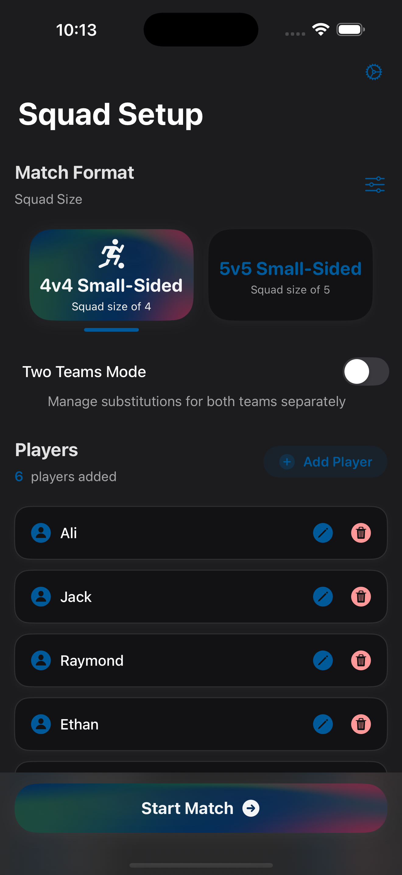 Fair Footy iOS App Preview